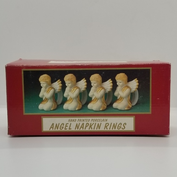 7 Angel Napkin Rings - Picture 4 of 5